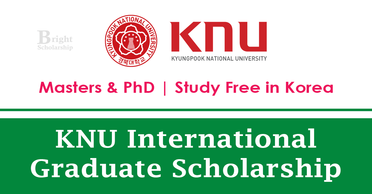 KNU International Graduate Scholarship 2026 in Korea (Funded)