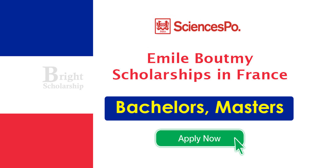 Emile Boutmy Scholarships 2026 in France (Funded)