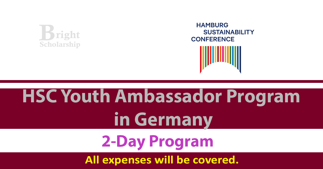 HSC Youth Ambassador Program 2026 in Germany (Fully Funded)
