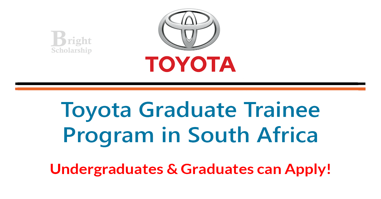 Toyota Graduate Trainee Program 2025 in South Africa (Paid)