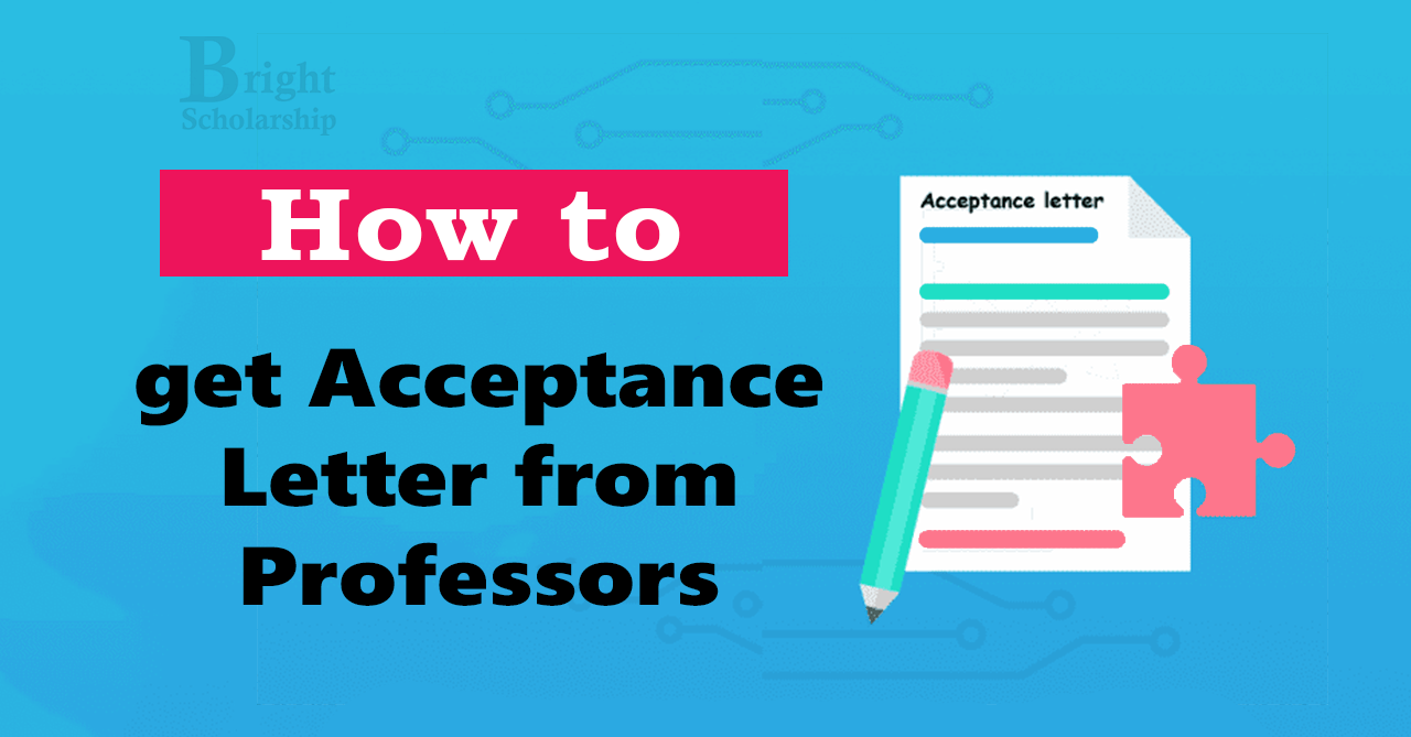 How to get Acceptance Letter from Professors 2025 Guide