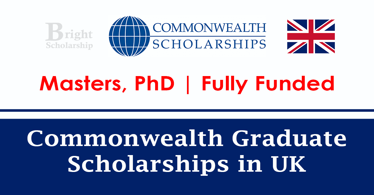 Commonwealth Graduate Scholarships 2026 in UK (Fully Funded)