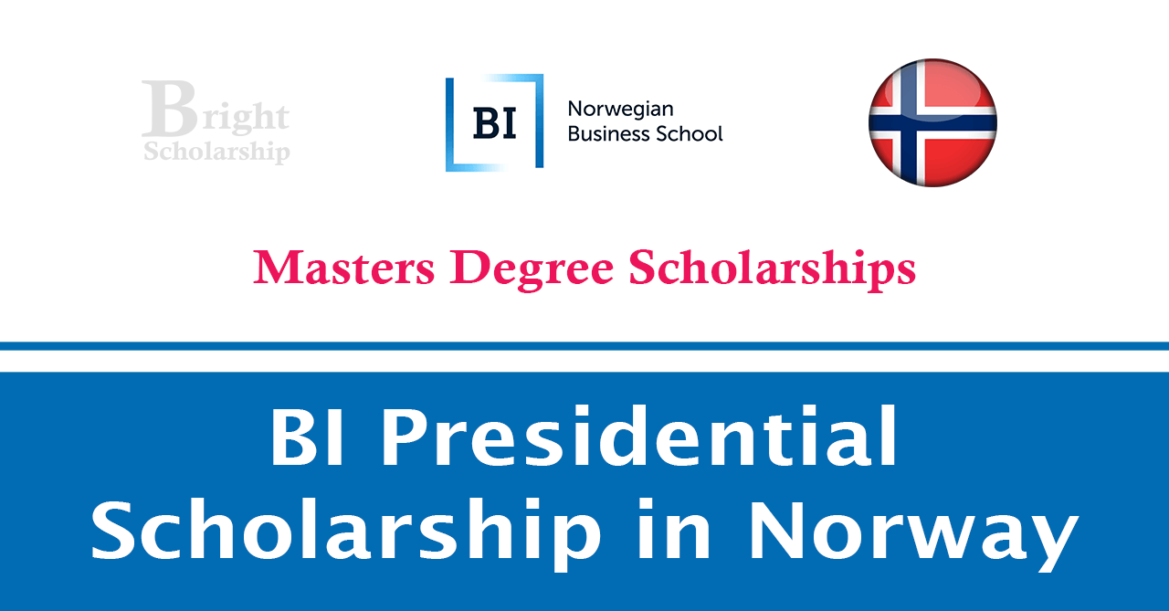 BI Presidential Scholarship 2026 in Norway (Funded)