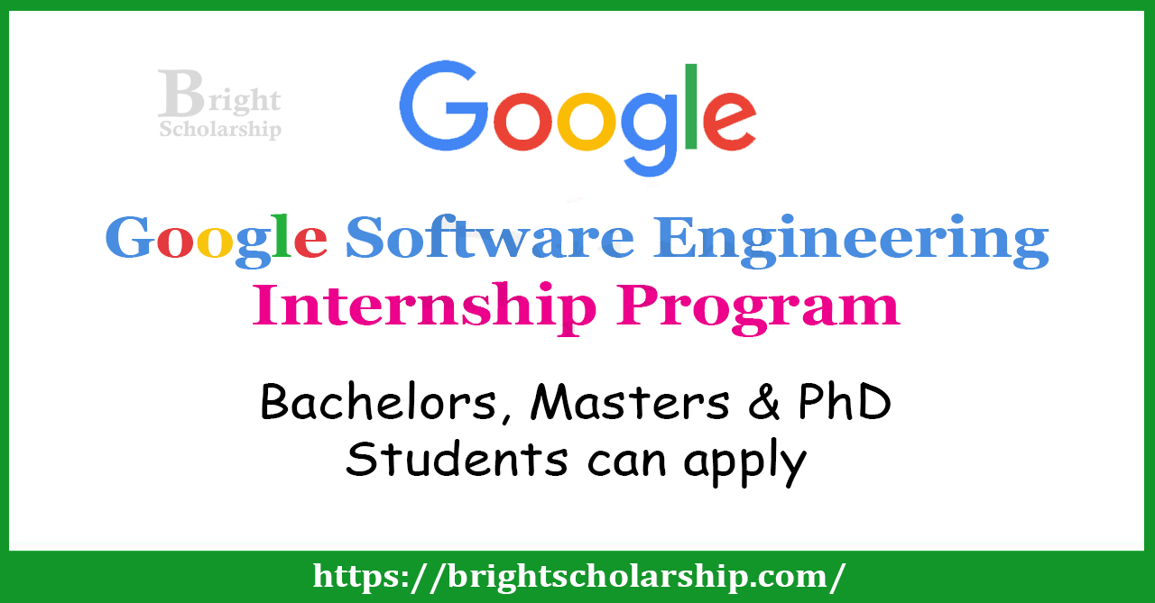 Google Software Engineering Intern 2026 (Paid) | Google Software Internship