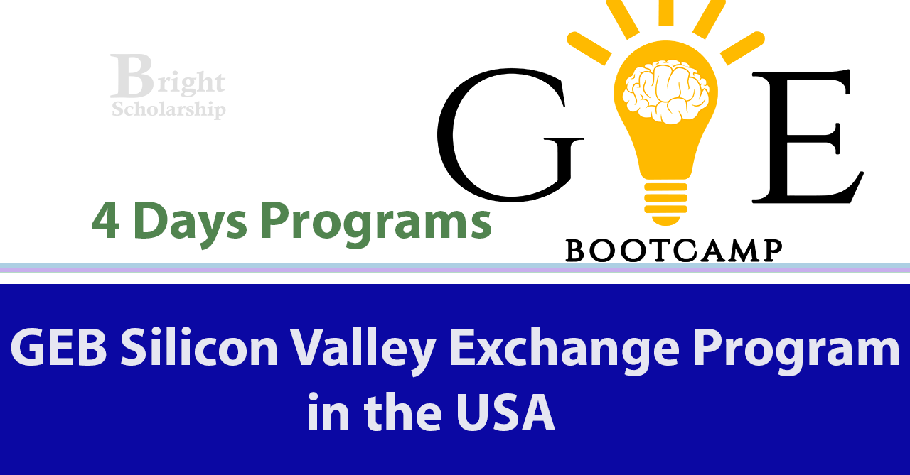 GEB Silicon Valley Exchange Program 2026 in USA (Funded)