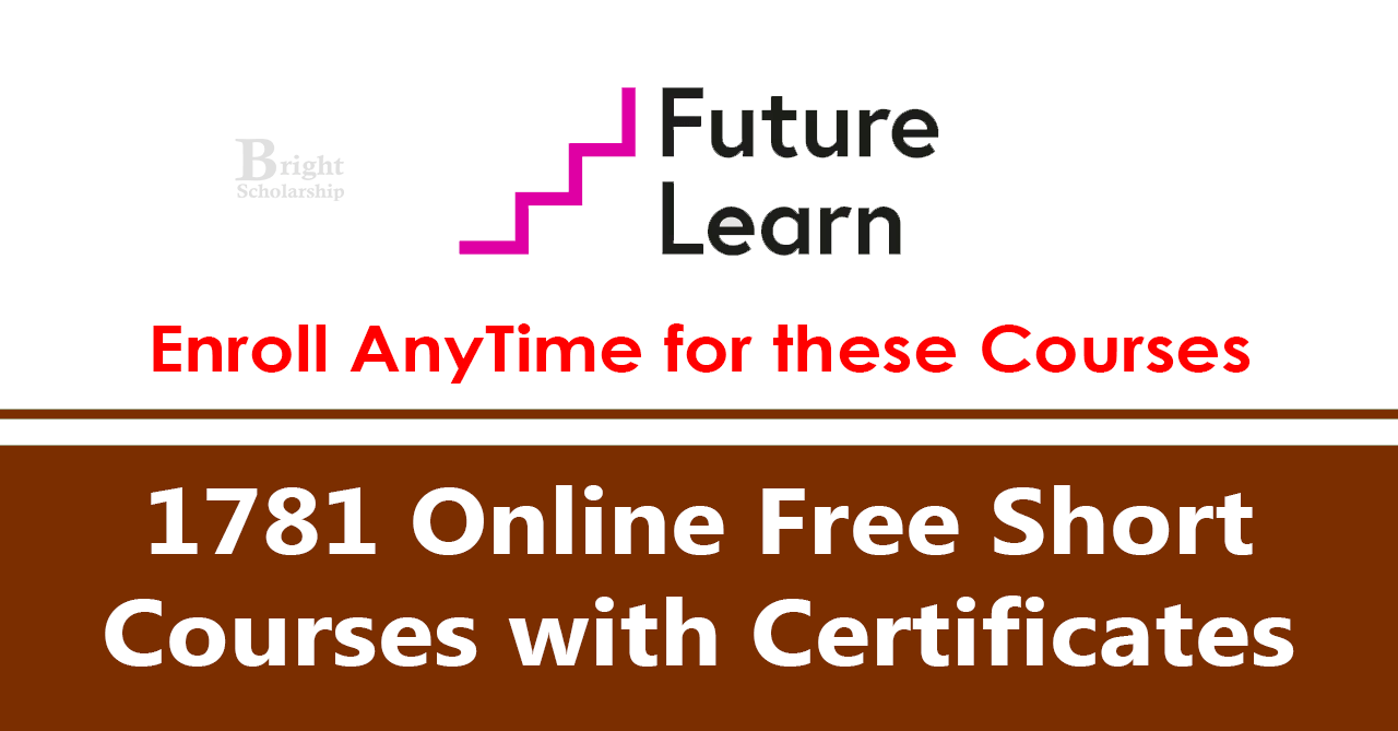 1781 Online Free Short Courses with Certificates 2026